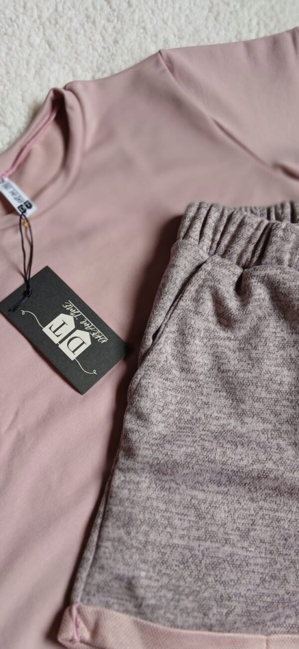 Conjunto Short Y Camiseta Corta