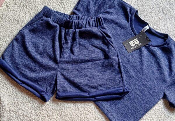 Conjunto Short Y Camiseta Corta