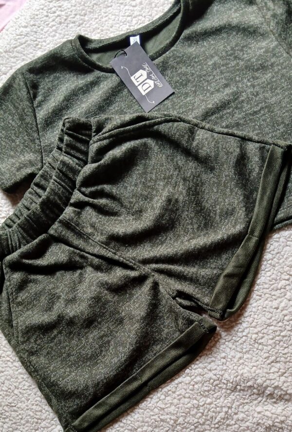 Conjunto Short Y Camiseta Corta