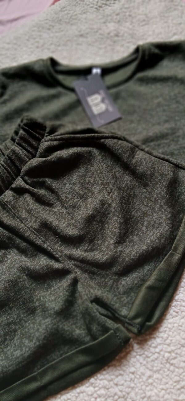 Conjunto Short Y Camiseta Corta