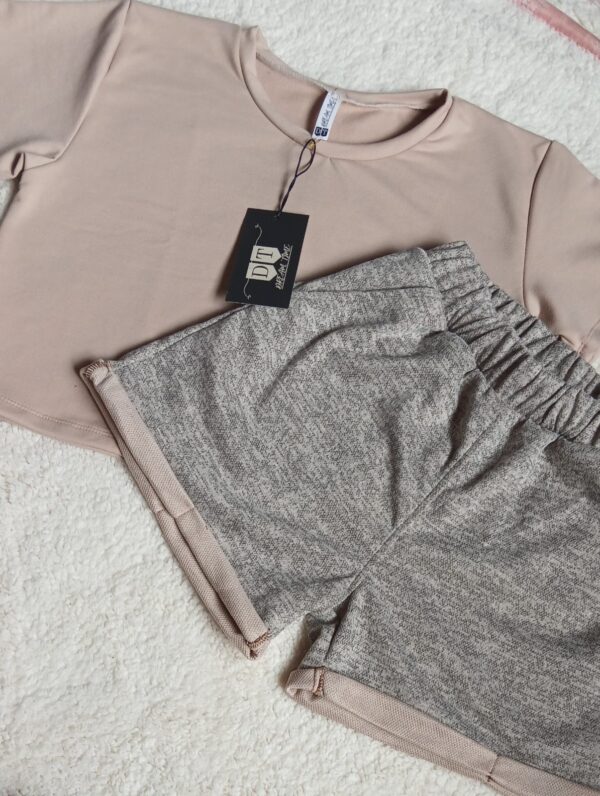 Conjunto Short Y Camiseta Corta